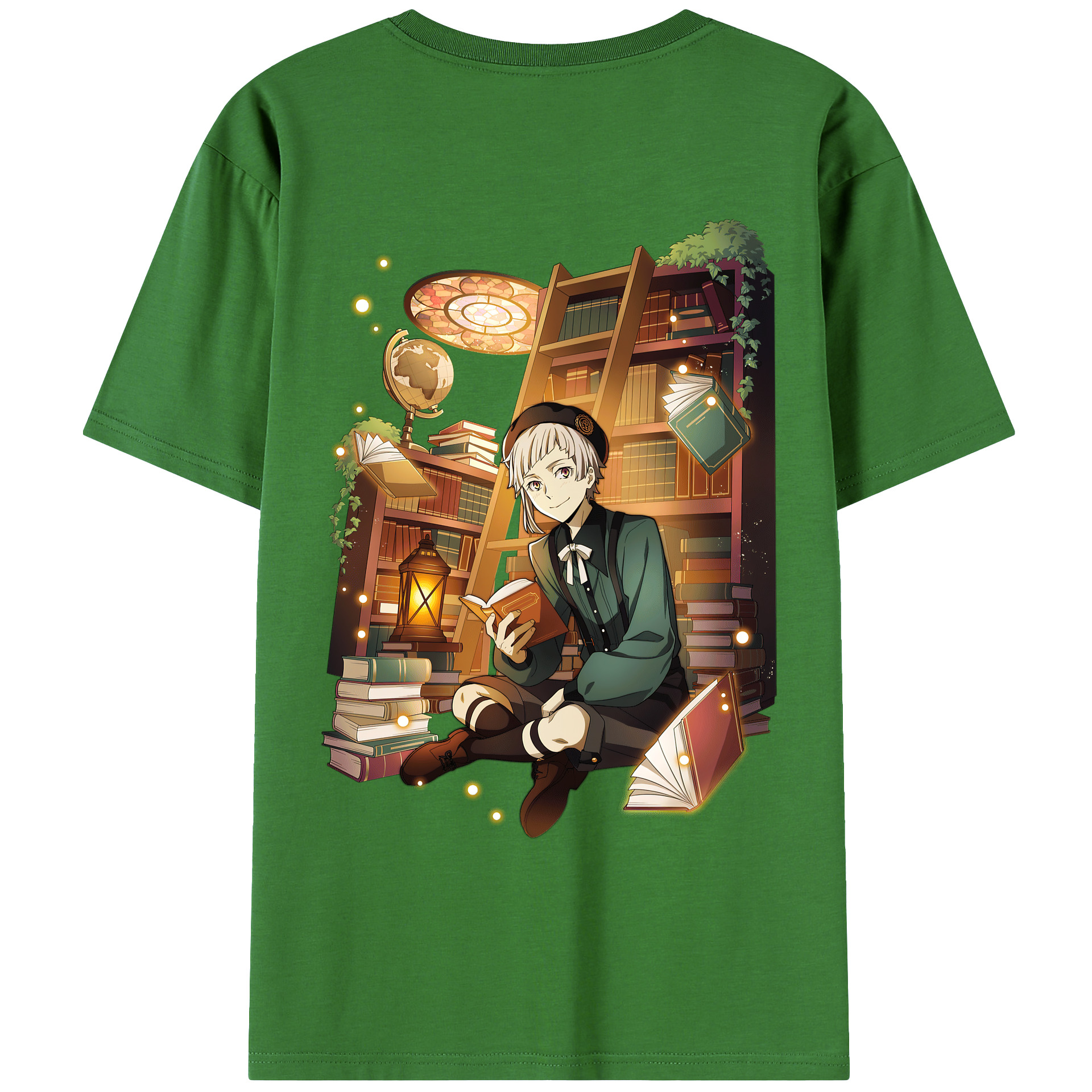 （画像用） 文豪ストレイドッグス Bungo Stray Dogs レディース半袖Tシャツ(バックプリント)